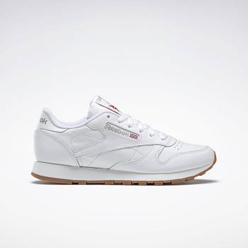 Reebok Classic Kožené Biele - Damske Tenisky